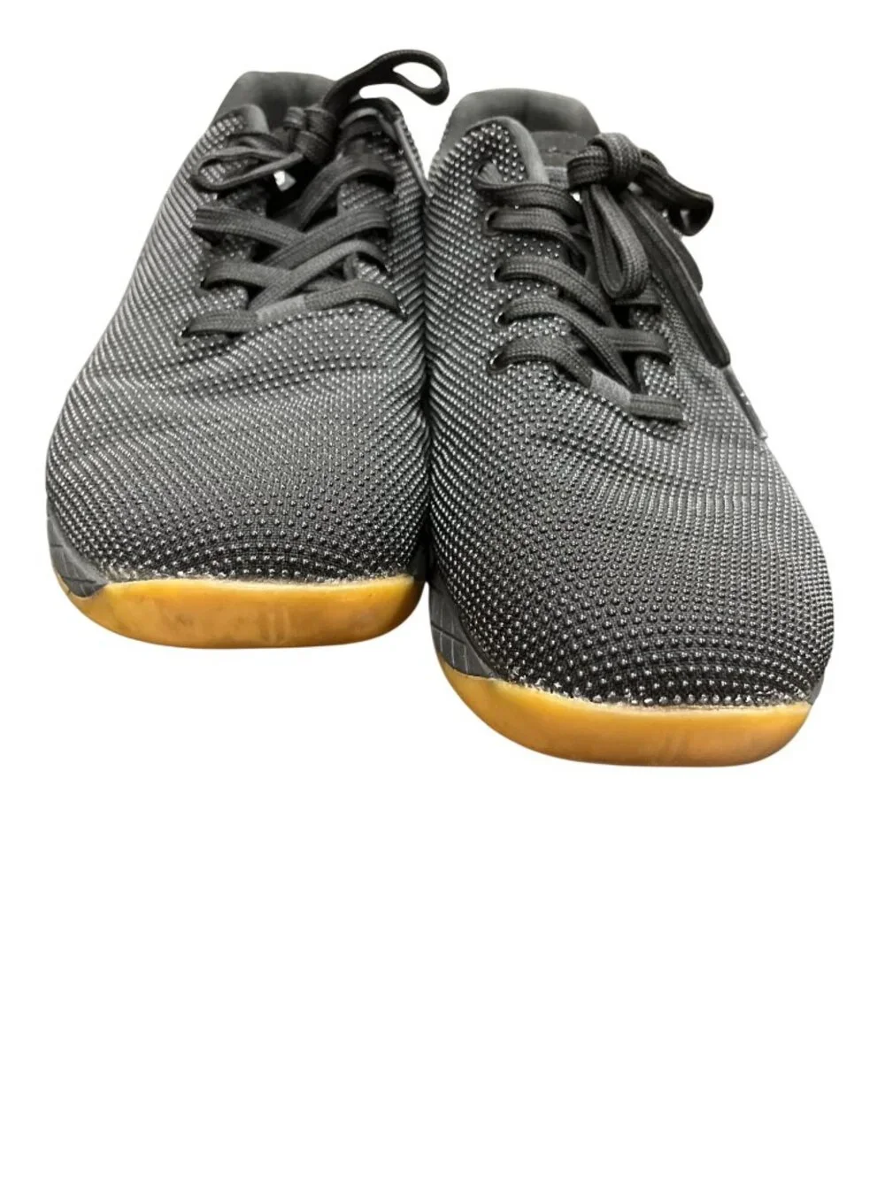 No Bull mens black fiber speckled low top sneakers sz 10 SKU 10-708